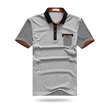 100% algodón cómodo precio barato Polo Camisetas para hombres